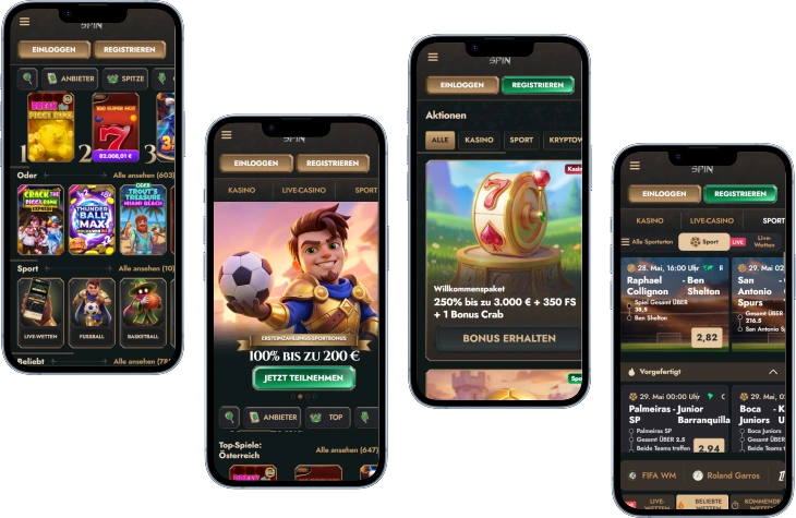 HeroSpin Sportwetten und Casino mit Bonusangebot